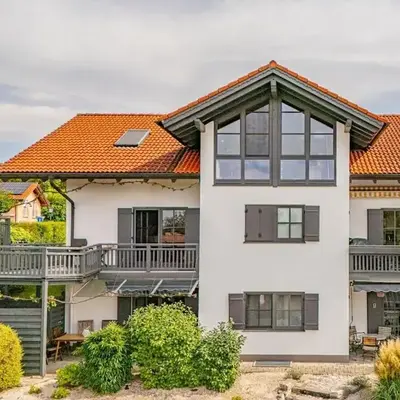 Holiday apartment in Pähl with swimming pool