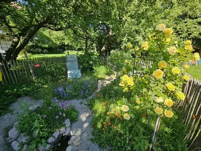 Ein Garten an der Unterkunft Holiday apartment OG