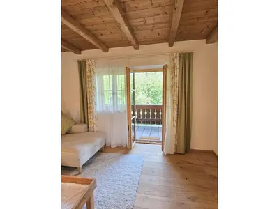 Ein Bett oder Betten in einem Zimmer der Unterkunft Holiday apartment OG
