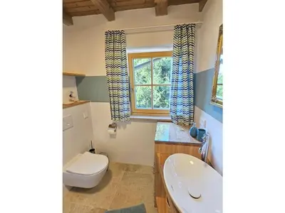 Ein Badezimmer in der Unterkunft Holiday apartment OG