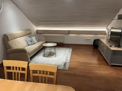 Ein Sitzbereich in der Unterkunft Holiday apartment with 2 bedrooms