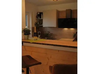 Küche/Küchenzeile in der Unterkunft Ammergau feeling de Luxe