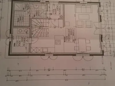 Grundriss der Unterkunft Holiday home in Allgäu with 3 bedrooms