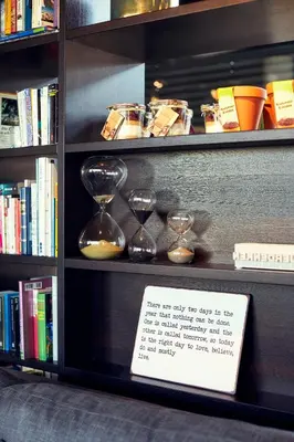 Die Bibliothek im Hotel