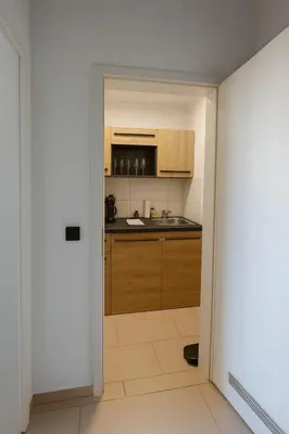 Küche/Küchenzeile in der Unterkunft Munique City Apartments