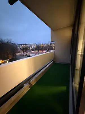 Ein Balkon oder eine Terrasse in der Unterkunft Munich Apartments