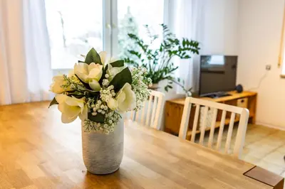 TV/Unterhaltungsangebot in der Unterkunft Wundervolle Ferienwohnung am Kloster Andechs