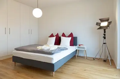 Ein Bett oder Betten in einem Zimmer der Unterkunft Theresie