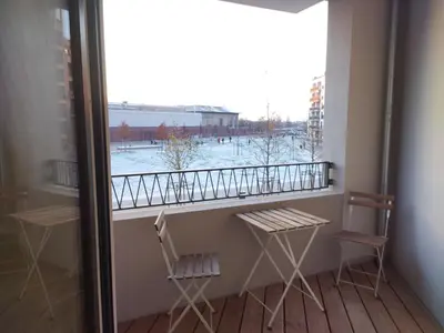 Blick auf einen Fluss in der Nähe der Ferienwohnung
