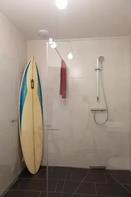 Ein Badezimmer in der Unterkunft Theresie