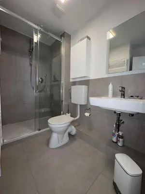 Ein Badezimmer in der Unterkunft Fewo GipfelStürmer