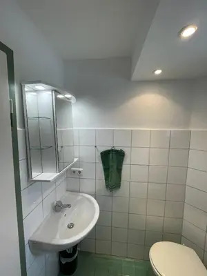 Ein Badezimmer in der Unterkunft Ferienwohnung Maslanka EG