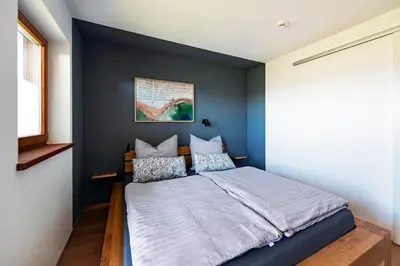 Ein Bett oder Betten in einem Zimmer der Unterkunft BergSeeMomente