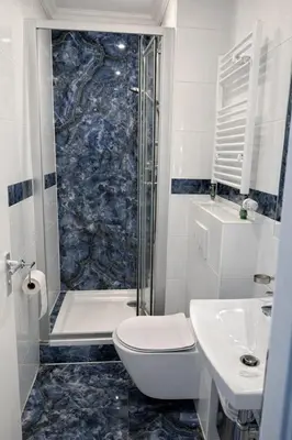 Ein Badezimmer in der Unterkunft Hotel Aqua