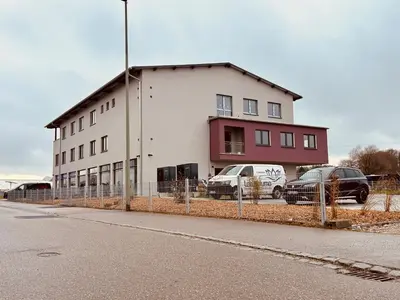 Das Gebäude in dem sich das Hotel befindet
