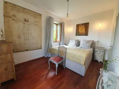 Ein Bett oder Betten in einem Zimmer der Unterkunft Mathilde Comfortable holiday residence