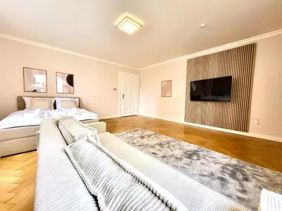TV/Unterhaltungsangebot in der Unterkunft EDEN - Premium City-Loft im Herzen Kaufbeurens