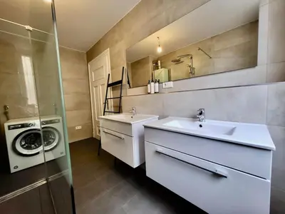 Ein Badezimmer in der Unterkunft EDEN - Premium City-Loft im Herzen Kaufbeurens
