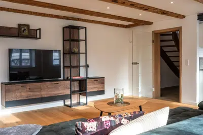TV/Unterhaltungsangebot in der Unterkunft Ferienwohnung Demmelbach