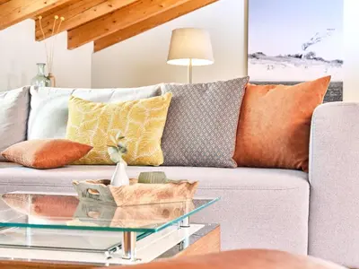 Ein Sitzbereich in der Unterkunft Apartment Übersee21 Ferienloft by Interhome