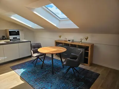 Küche/Küchenzeile in der Unterkunft Apartment Tegernsee Stern bei Rottach-Egern by Interhome