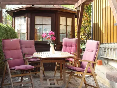 Ein Sitzbereich in der Unterkunft Holiday Home Abendsonne by Interhome