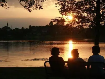 Naturlandschaft in der Nähe der Ferienwohnung