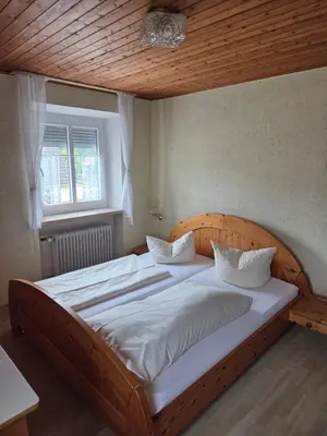 Ein Bett oder Betten in einem Zimmer der Unterkunft da vinci e michaela