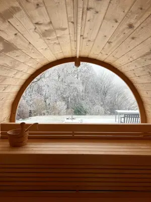 Geräumige Panorama-Bergwohnung mit Sauna Gruppen & Familien im Winter