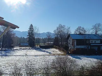 Ferienwohnung Lechwiese Lechbruck Allgäu Ostallgäu im Winter