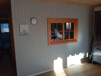 Ein Bett oder Betten in einem Zimmer der Unterkunft Ferienwohnung Lechwiese Lechbruck Allgäu Ostallgäu