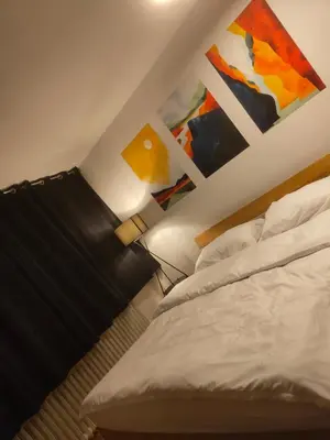 Ein Bett oder Betten in einem Zimmer der Unterkunft Gästezimmer nahe Therme Bad Wörishofen