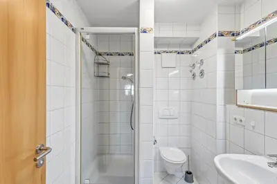 Ein Badezimmer in der Unterkunft wolke 7 - traumhafter Bergblick mit Stil - Garage