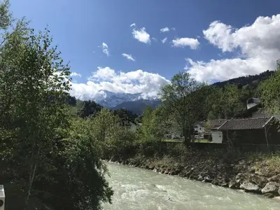 Naturlandschaft in der Nähe des Ferienhauses