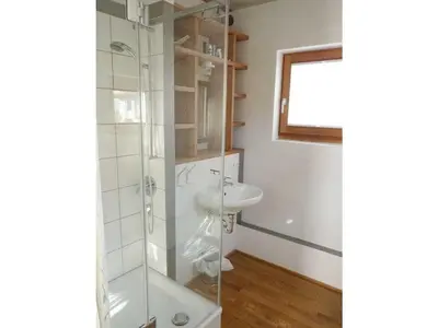 Ein Badezimmer in der Unterkunft Holiday home in Murnau with swimming pool