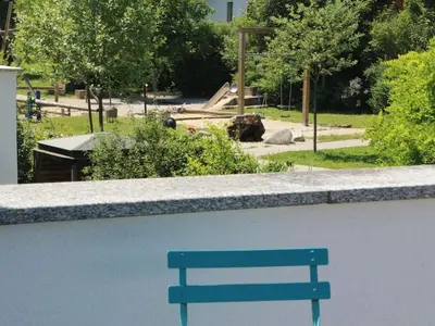 Ein Garten an der Unterkunft Holiday home in Murnau with swimming pool