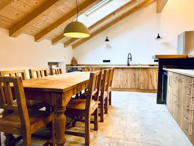 Küche/Küchenzeile in der Unterkunft Farmhouse 1567 - Die Ranch