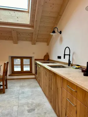 Küche/Küchenzeile in der Unterkunft Farmhouse 1567 - Die Ranch
