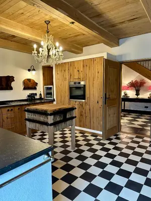 Küche/Küchenzeile in der Unterkunft Farmhouse 1567 - Die Ranch