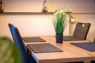 Grundriss der Unterkunft Ferienwohnung Hans - Hohenpeißenberg mit Gartenblick