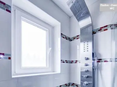 Ein Badezimmer in der Unterkunft Apartment Fe-Wohnung Augsburg by Interhome