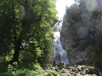 Naturlandschaft in der Nähe des Ferienhauses