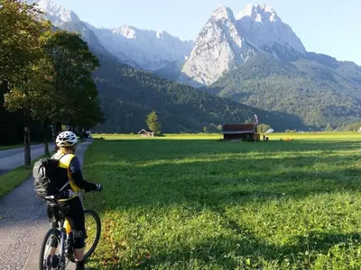 Naturlandschaft in der Nähe des Ferienhauses