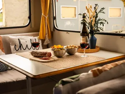 Essen in der Ferienwohnung oder in der Nähe
