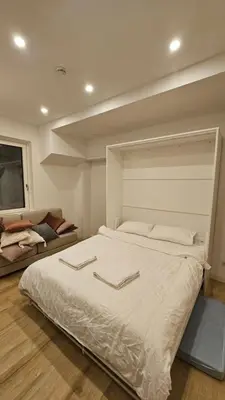 Grundriss der Unterkunft City Neubau Wohnung - Pool Gym Sauna extra buchbar