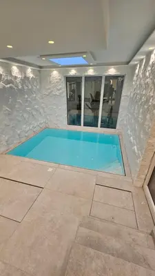 Grundriss der Unterkunft City Neubau Wohnung - Pool Gym Sauna extra buchbar