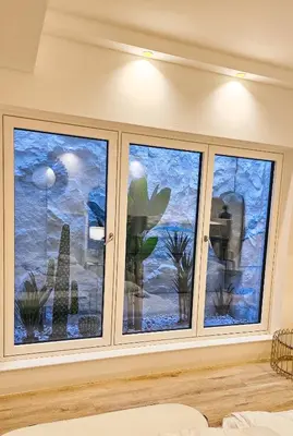 Grundriss der Unterkunft City Neubau Wohnung - Pool Gym Sauna extra buchbar