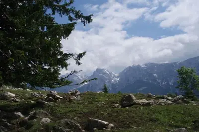 Naturlandschaft in der Nähe des Ferienhauses