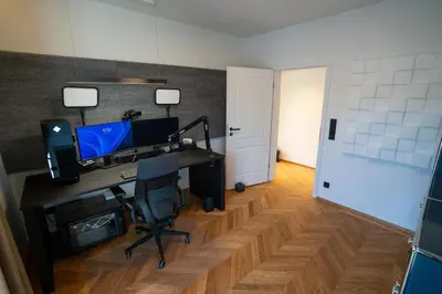 TV/Unterhaltungsangebot in der Unterkunft Außergewöhnliches lichtdurchflutetes Penthouse im Zentrum