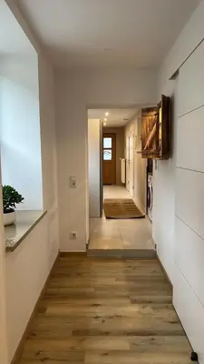 Ein Bett oder Betten in einem Zimmer der Unterkunft Relaxation area